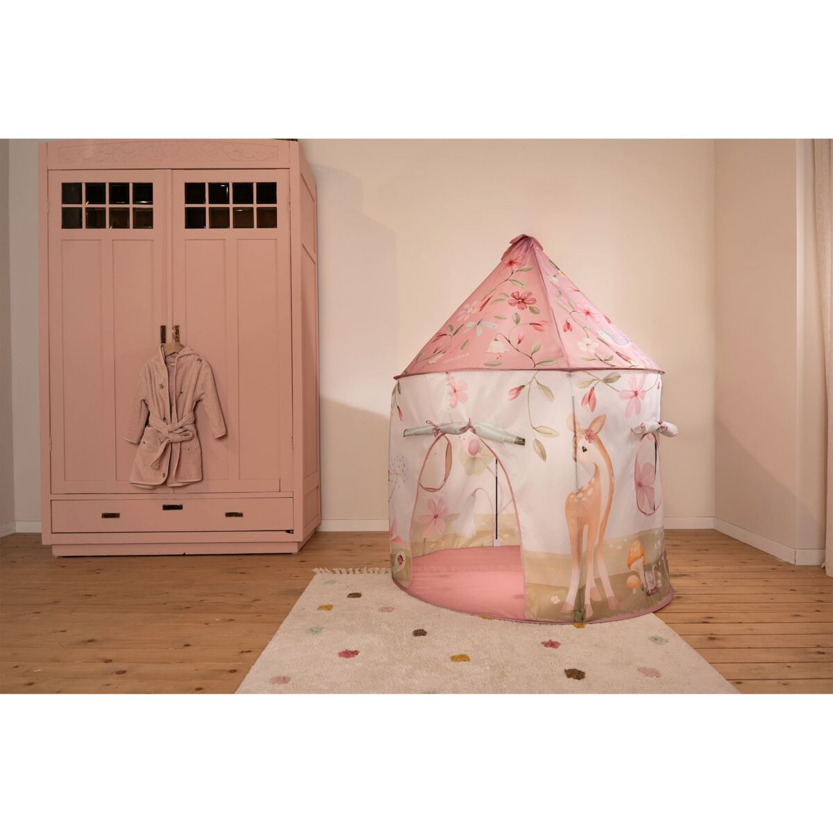 Little Dutch mängutelk „Fairy Garden“ – maagiline lisandus lastetuppa. Stiilne ja turvaline mängutelk lastele