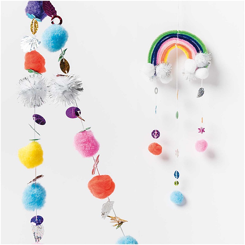 rico design meisterdamiskomplekt meisterdamisvahendid meisterdamistarvikud tüdrukule karvased traadid kunstivahendid