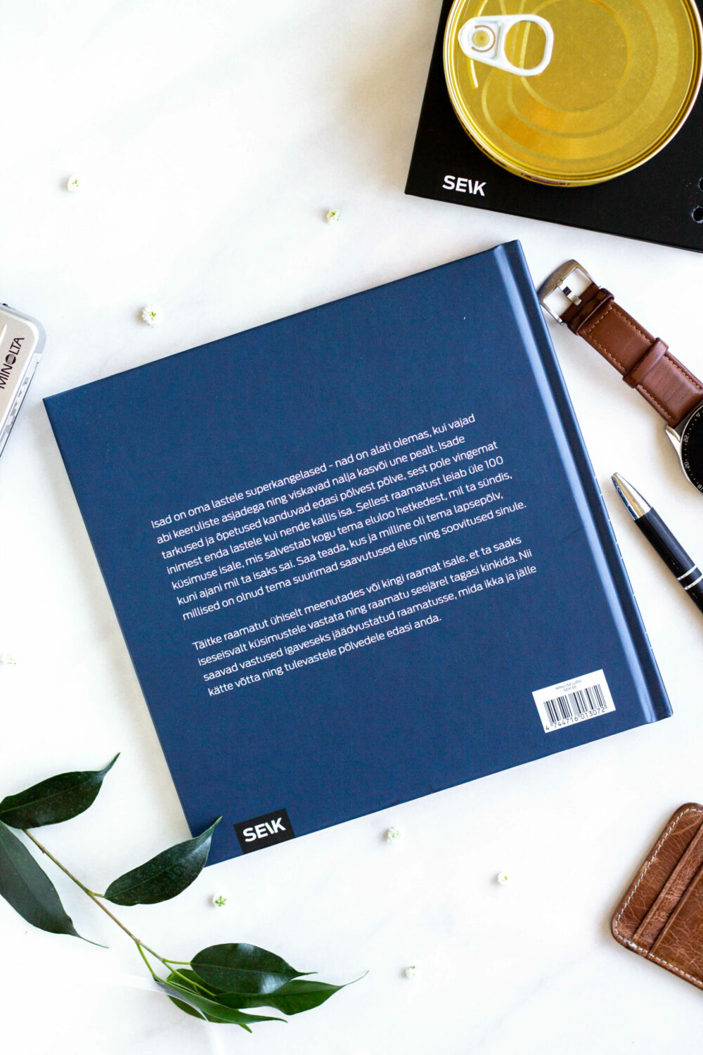 ise täidetav mälestusteraamat – üle 100 küsimuse isa elu jäädvustamiseks