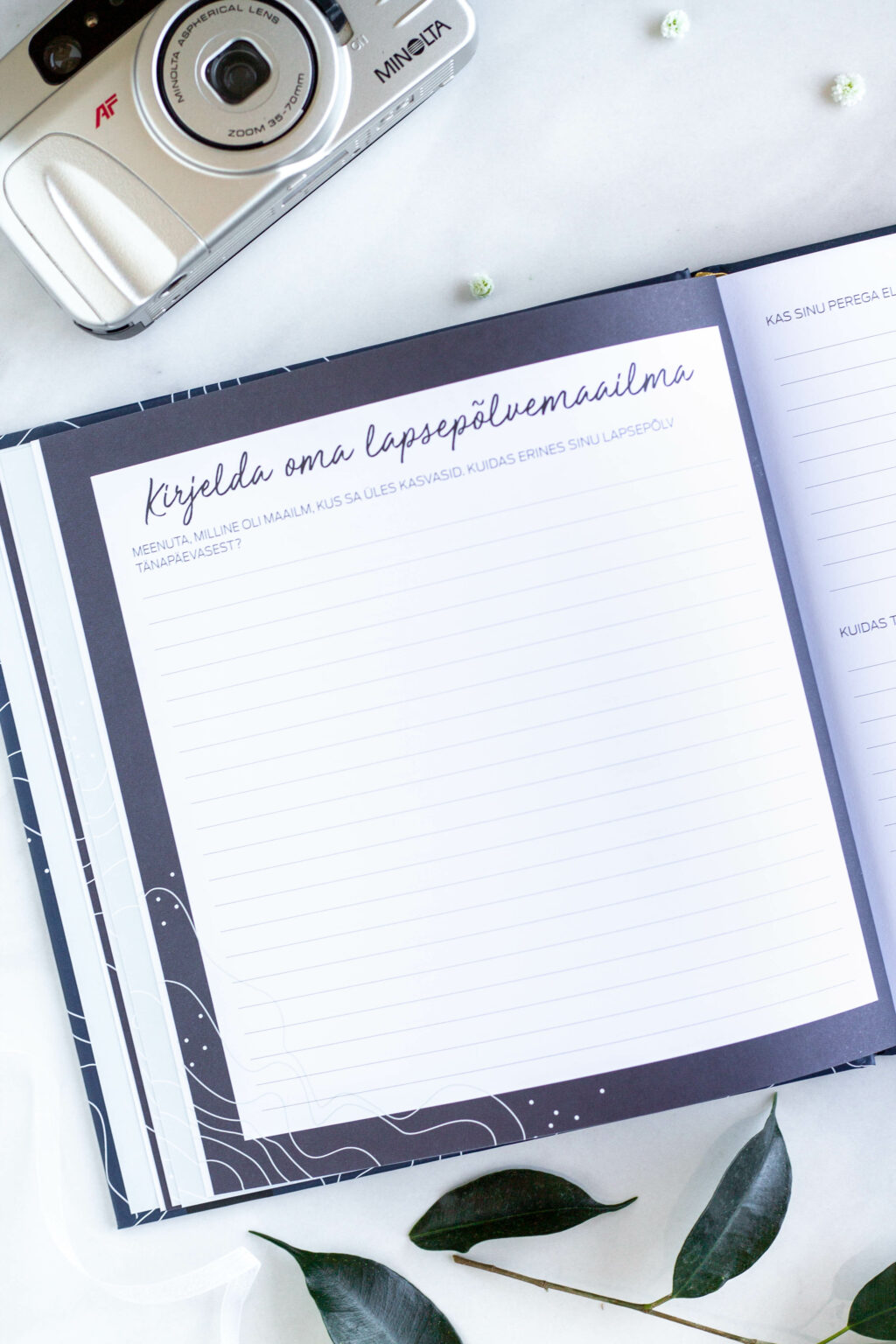 ise täidetav mälestusteraamat – üle 100 küsimuse isa elu jäädvustamiseks