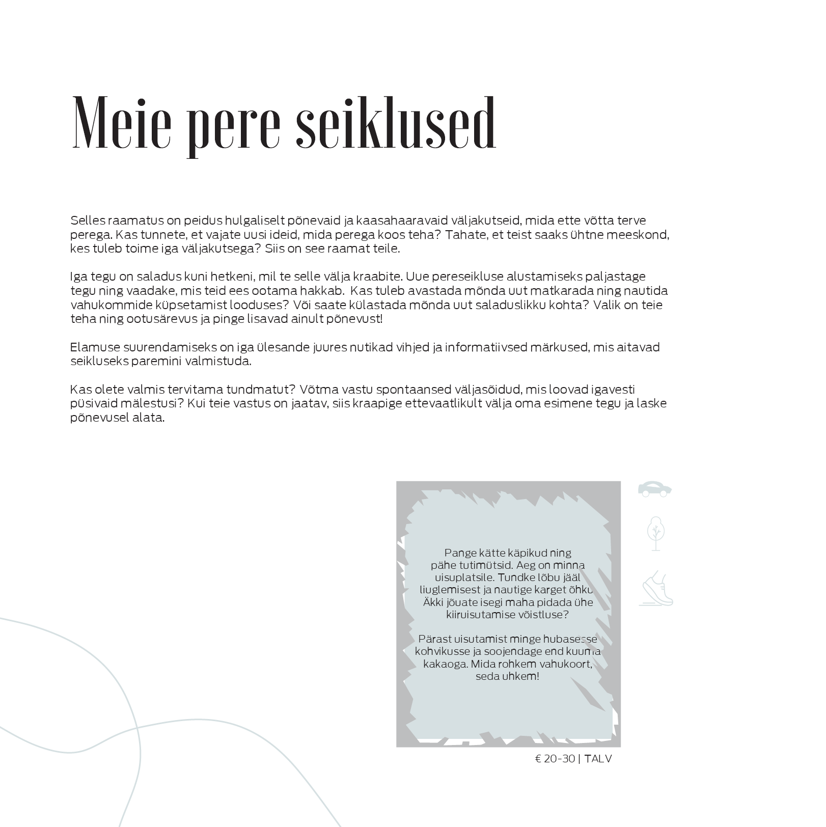 Kraabitav mälestusteraamat perele – 72 põnevat väljakutset.