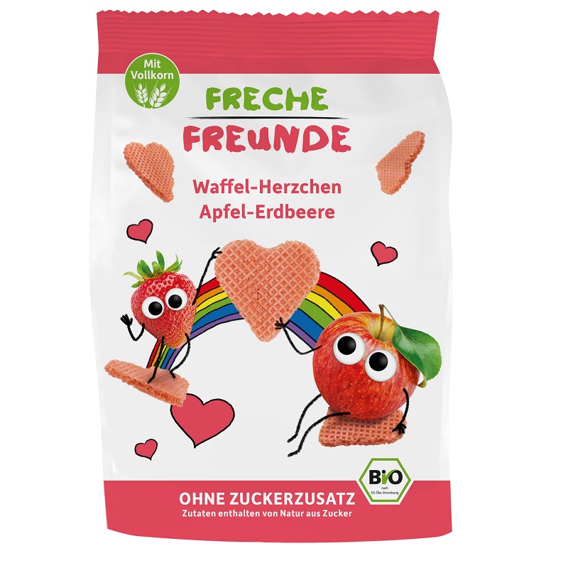 freche freunde looduslikud naturaalsed vahvlid krõpsud kommid lastele sussi sisse