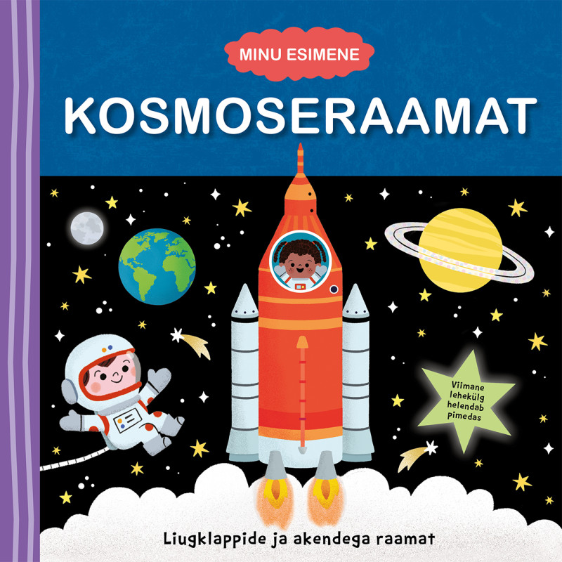 Minu esimene kosmoseraamat – klappidega pappraamat lastele
