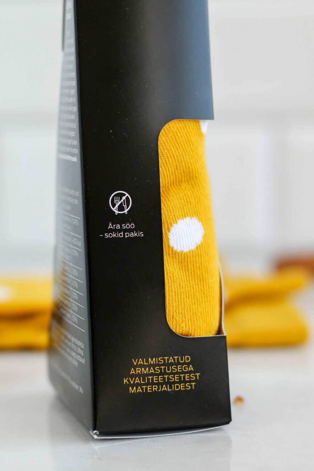 Sokid kinkepakendis Eesti Juust – lõbus kingiidee