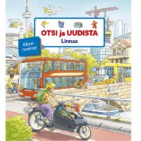 Otsi ja uudista raamatusari linnas klapiraamat kõvade papist lehtedega