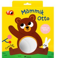 Pehme katsutav beebiraamat peegli ja mänguelementidega