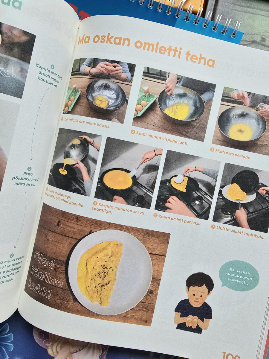 Praktiline käsiraamat lastele – Mida kõike ma oskan!