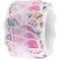 Liblikate ja südametega washi tape kleepsud kleebised – 200 tk, erinevad värvid ja disainid
