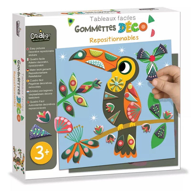 Créa Lign’ kleepsukomplekt laste peenmotoorika arendamiseks