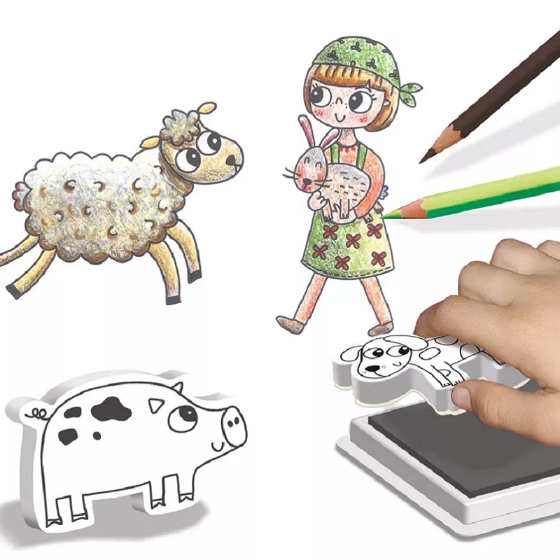 Crea Lign templikomplekt koos templivärviga