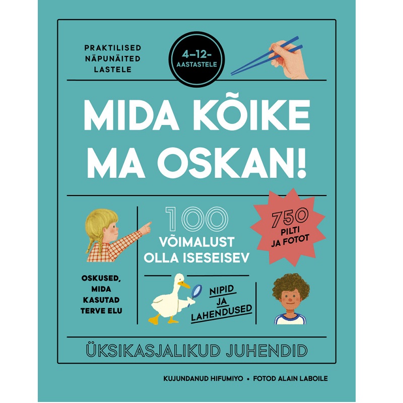 Praktiline käsiraamat lastele – Mida kõike ma oskan!