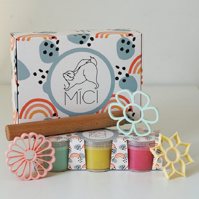 Looduslik, naturaalne ja ohutu MICI plastiliin ning voolimismass lastele