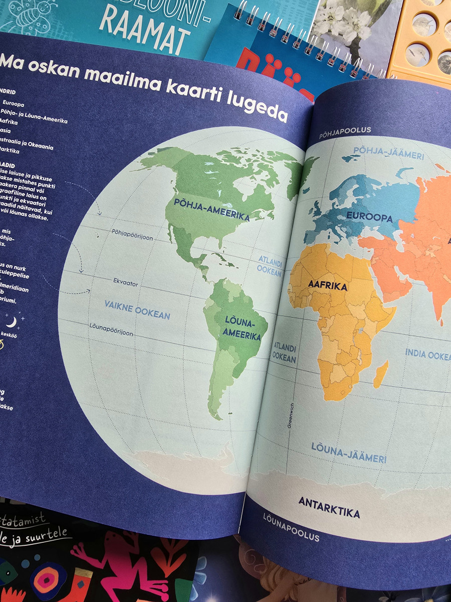 Praktiline käsiraamat lastele – Mida kõike ma oskan!