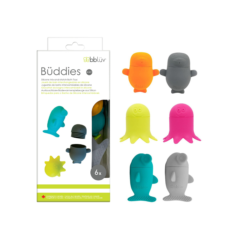 BBLÜV Büddies hallitusvabad ja pritsivad silikoonist vannimänguasjad