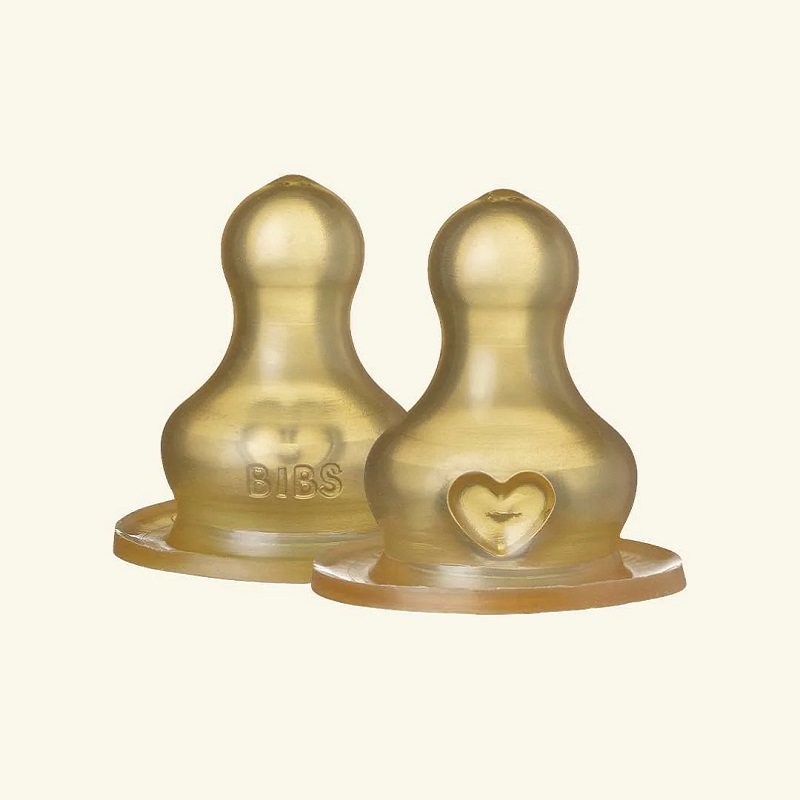 Looduslikust kummist pudelilutid BIBS beebidele