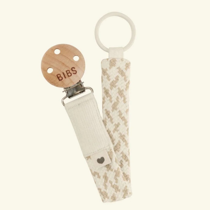 BIBS Niklivaba metallklambriga beebi lutikett