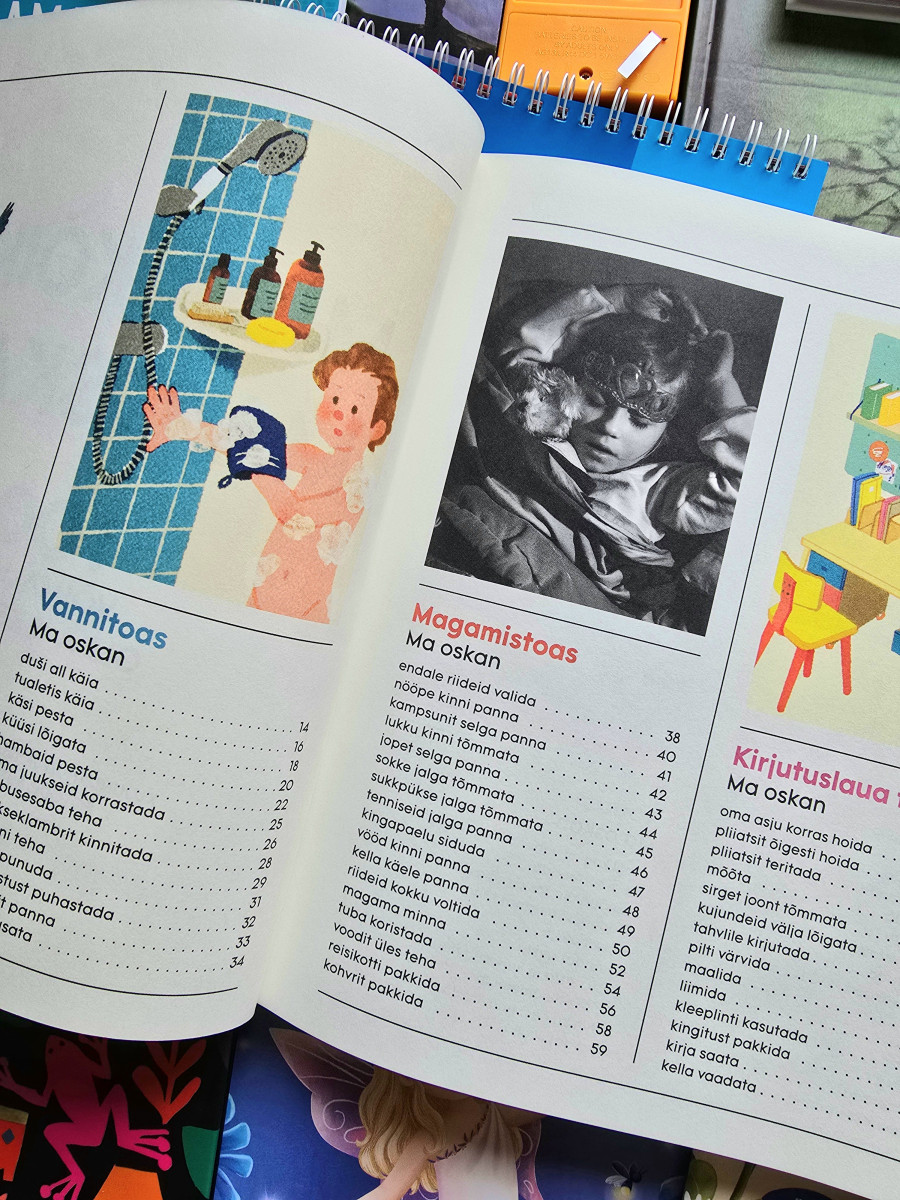 Praktiline käsiraamat lastele – Mida kõike ma oskan!