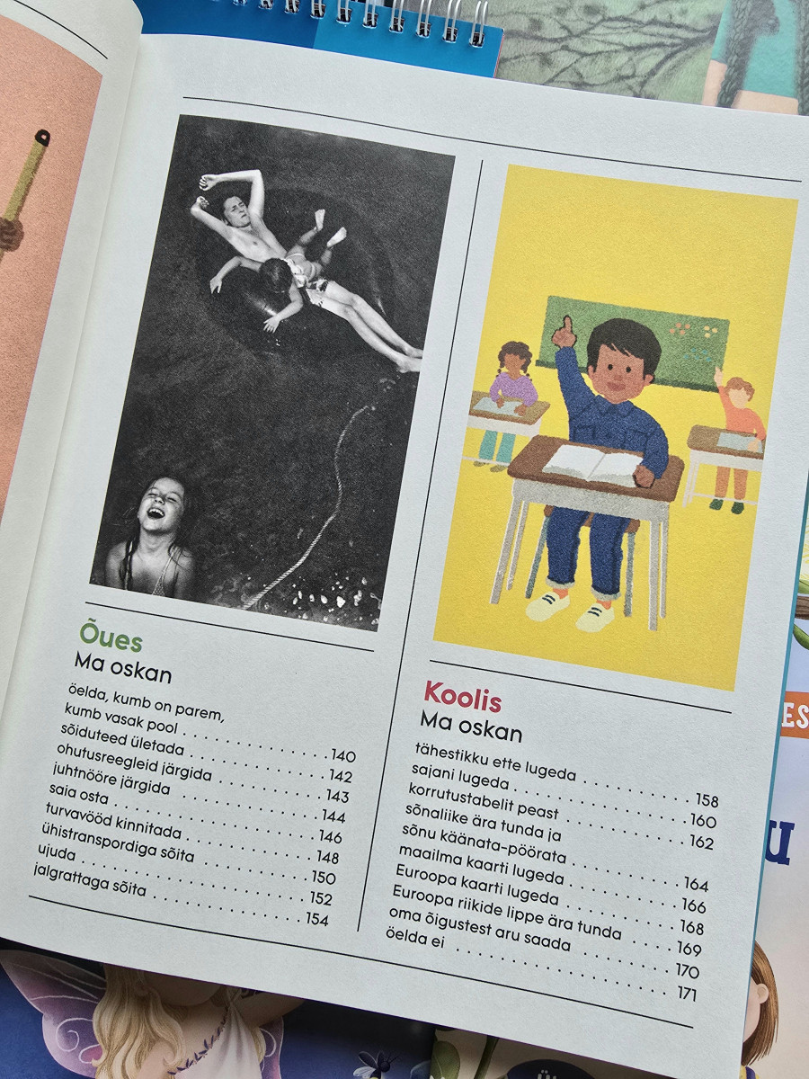 Praktiline käsiraamat lastele – Mida kõike ma oskan!