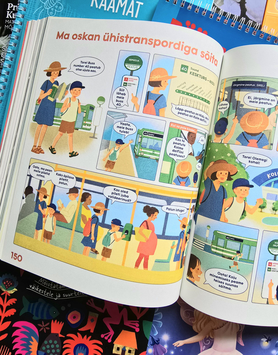 Praktiline käsiraamat lastele – Mida kõike ma oskan!