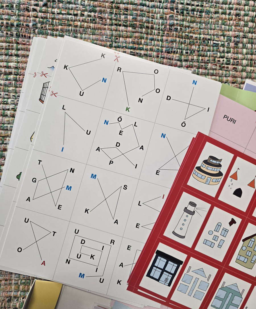 Lugemismängude kogumik 2 lastele karbis koos üheksa mänguga