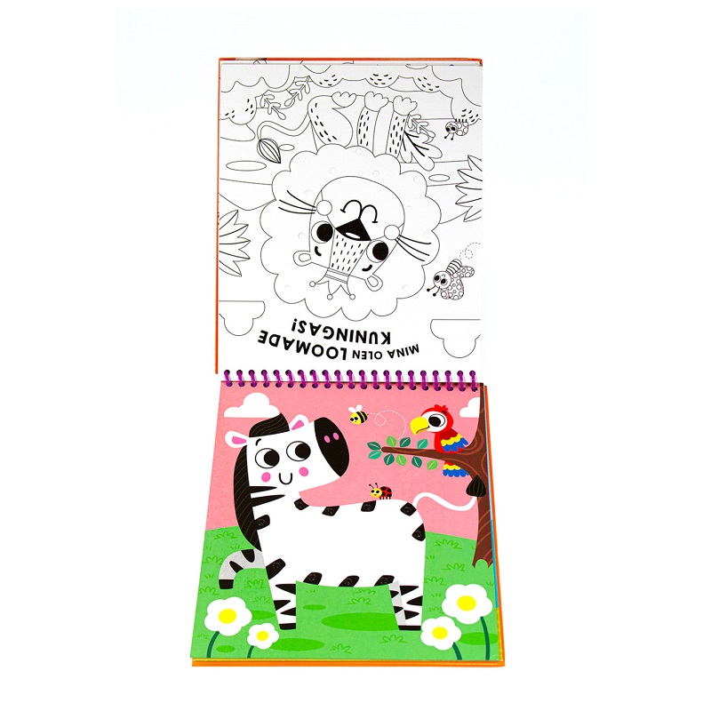 Laste nöörimismäng ja kunstiraamat Lõbusad paelad – Loomad