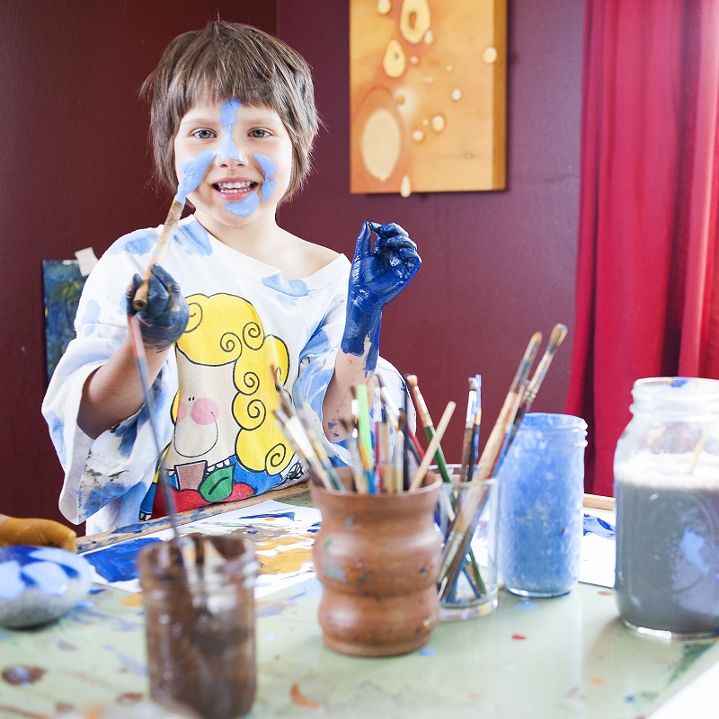 Ohutu ja looduslik lapsesõbralik Natural Earth Paint näpuvärv, akvarellvärv, vesivärv, temperavärv