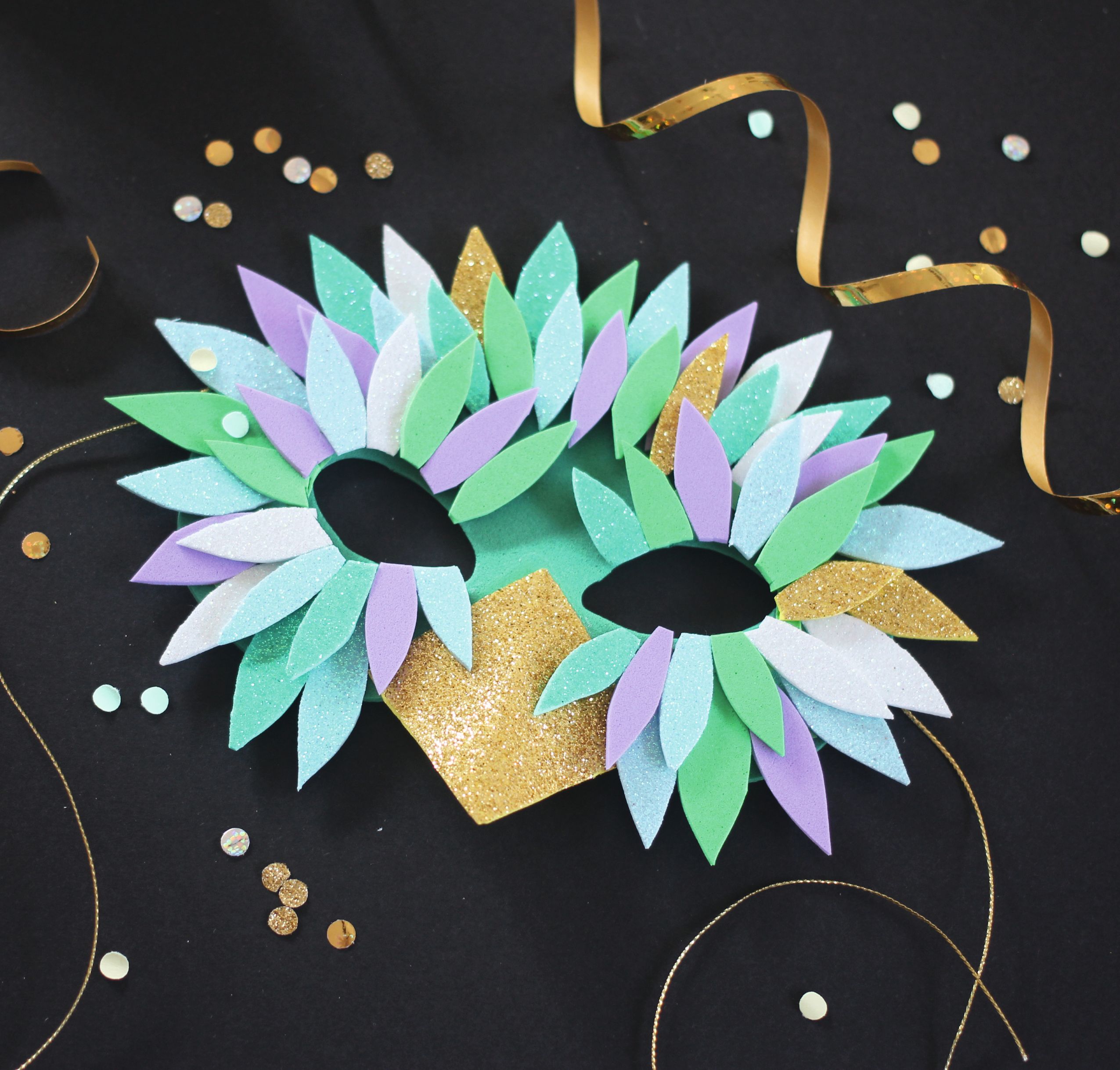 Käsitöö vahtpaber A4 – 10 värvilist lehte EVA materjalist