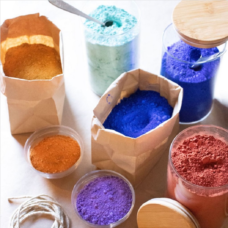 Ohutu ja looduslik lapsesõbralik Natural Earth Paint näpuvärv, akvarellvärv, vesivärv, temperavärv