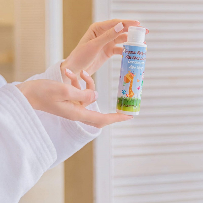 AZETABIO beebikõõma eemaldusvahend aloe vera ja mandliõliga, 100 ml