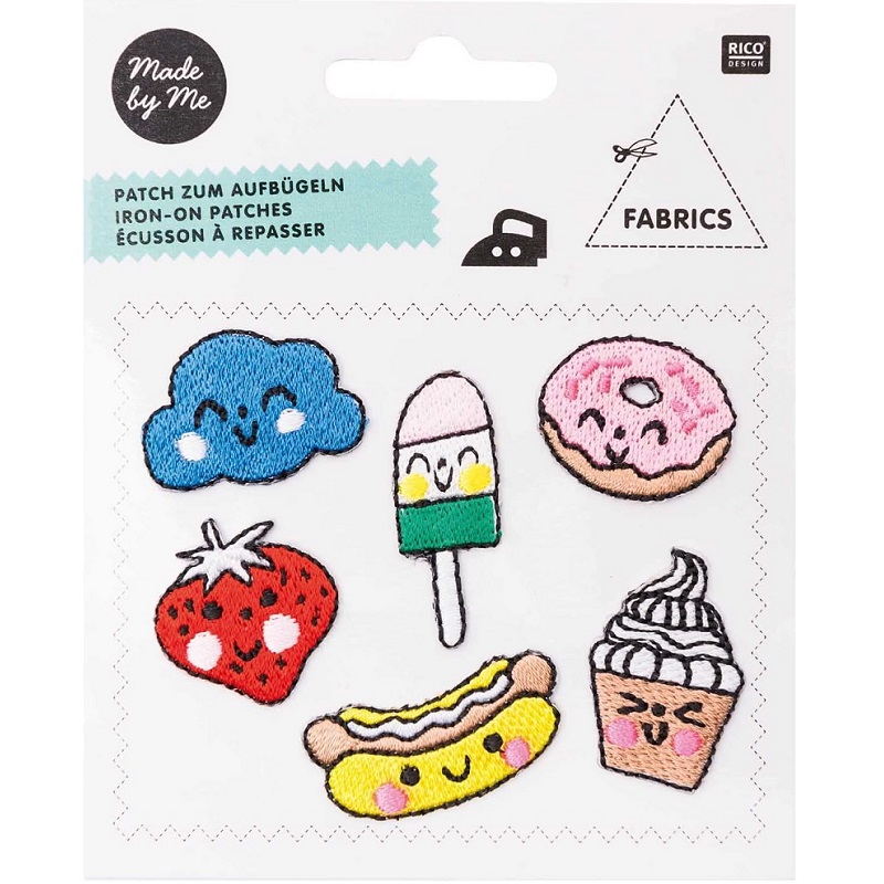 Kangale triigitavad aplikatsioonid ja kleepsud ilma õmblemiseta