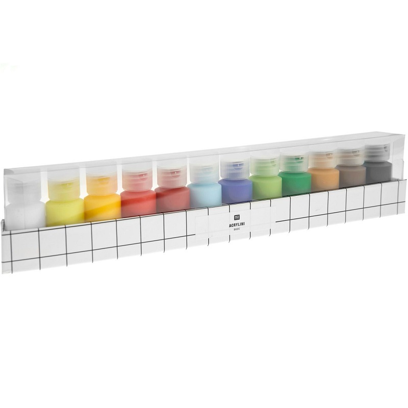 Rico Design suur akrüülvärvide komplekt 12 × 22 ml