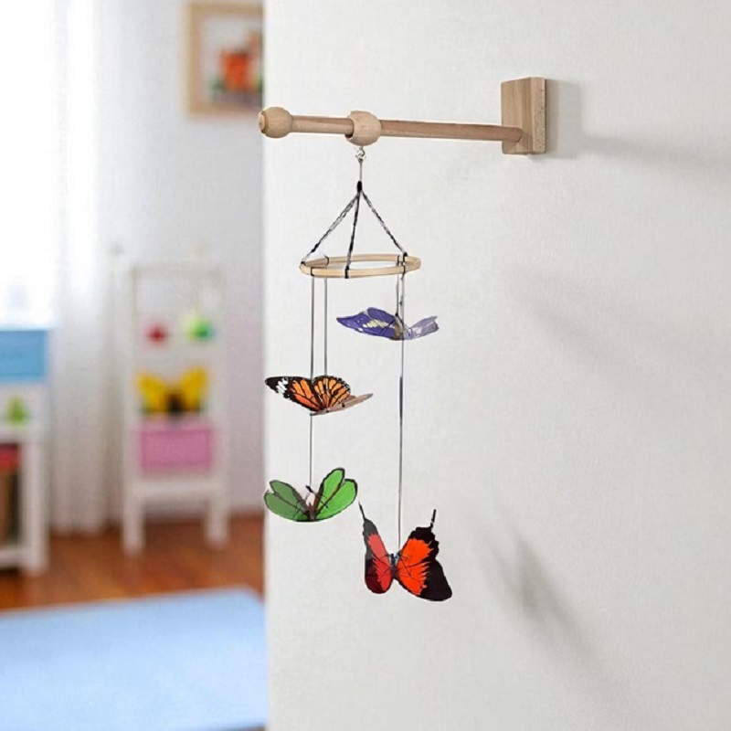 Puidust Montessori õhukarusselli hoidja