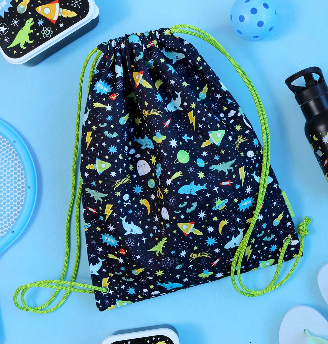 A Little Lovely Company Laste spordikott nöörkott vahetusjalatsitele ja riietele