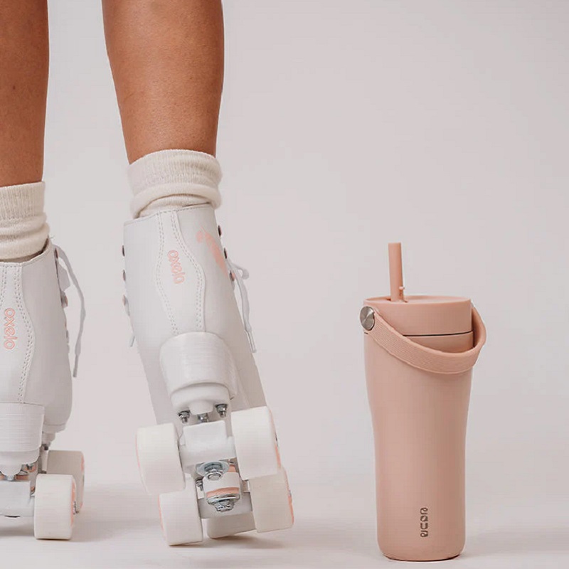 EQUA roostevabast terasest termospudel Carry Cup kõrrega ja puhastusharjaga