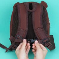 A Little Lovely Company Ergonoomiline ja stiilne laste seljakott reguleeritevate rihmade ja tugevdatud seljaosaga