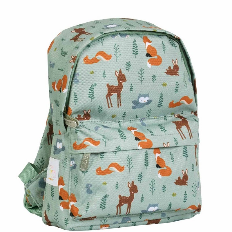 A Little Lovely Company Ergonoomiline ja stiilne laste seljakott reguleeritevate rihmade ja tugevdatud seljaosaga