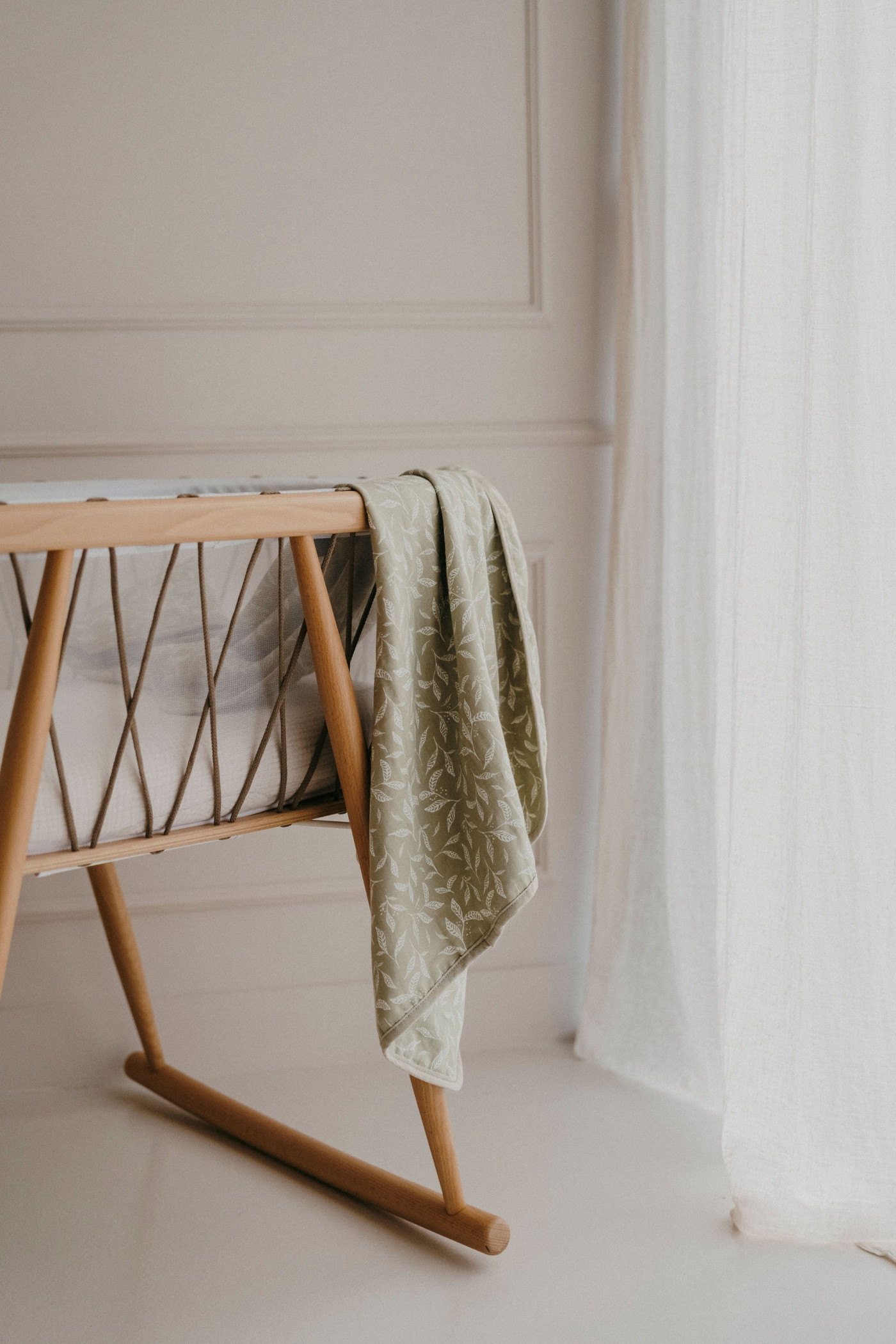 Zakuw kahepoolne suur musliintekk beebile ja lastele kinkepakendis katsikuks