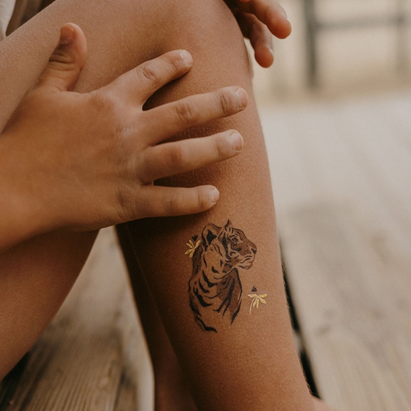 Ohutud, looduslikud ja deramtoloogiliselt testitud ajutised Zakuw tätoveeringud lastele