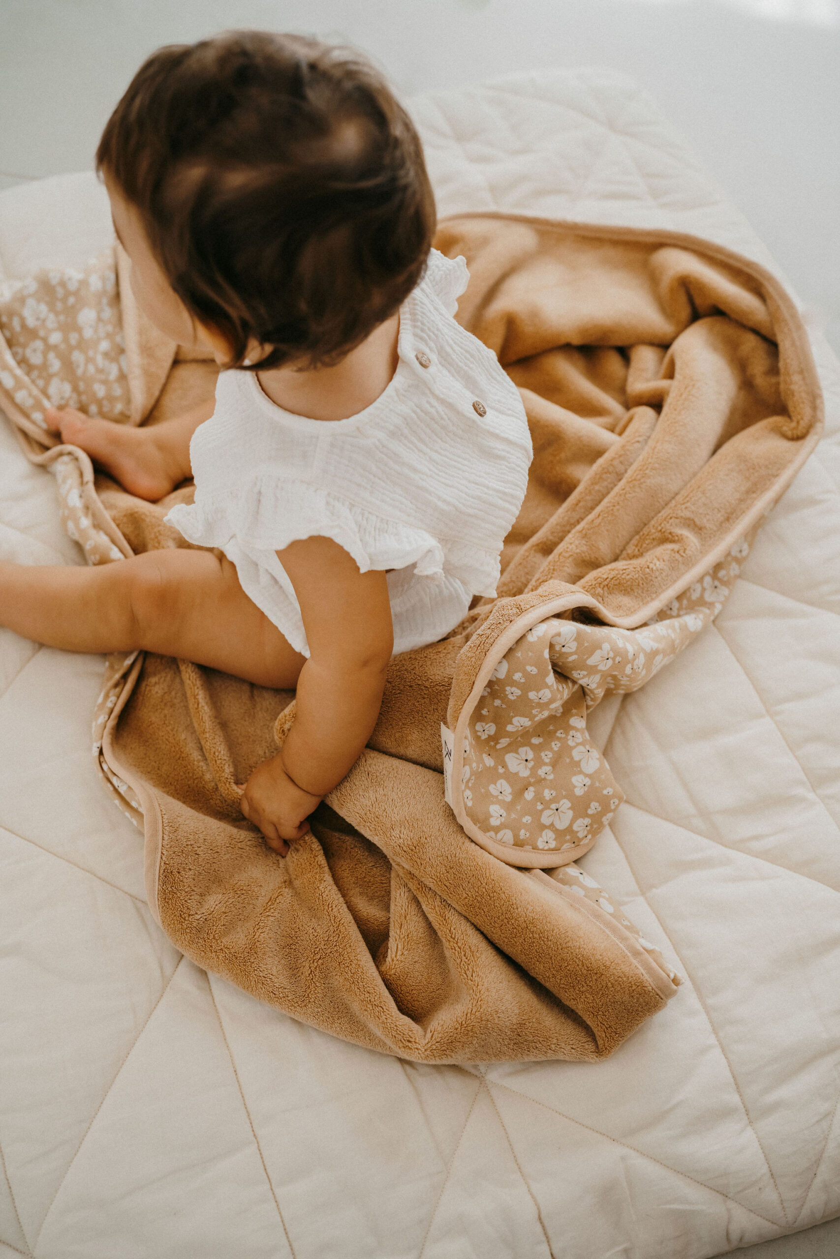 Zakuw kahepoolne suur musliintekk ja fliistekk lastele kinkepakendis katsikuks