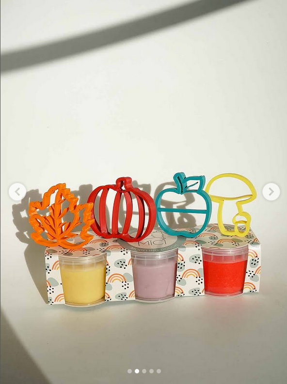 Looduslik ja ohutu MICI plastiliinivorm ja piparkoogivorm vahtraleht