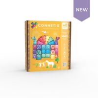 Connetix magnetklotsid glitter uued komplektid