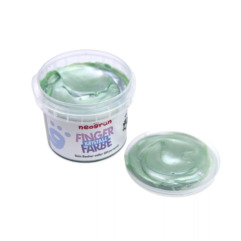 Looduslikud ja ohutud esimesed Neogrün näpuvärvid ja guaššvärvid lastele