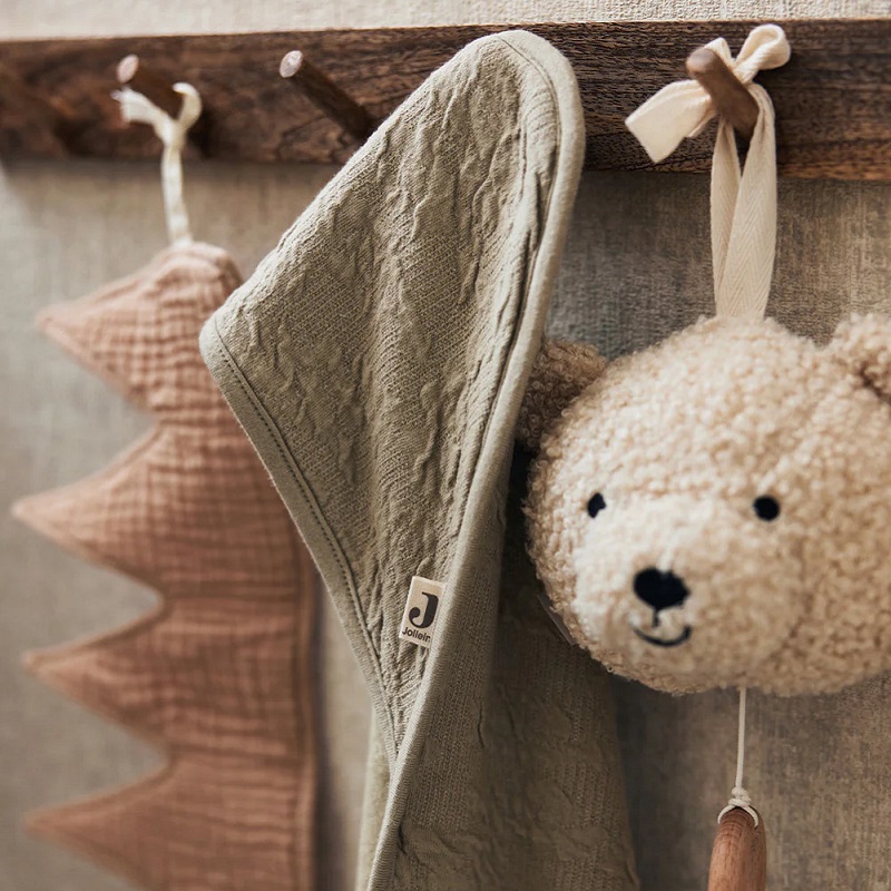 Jollein pehme vannirätik OEKO-TEX kangast