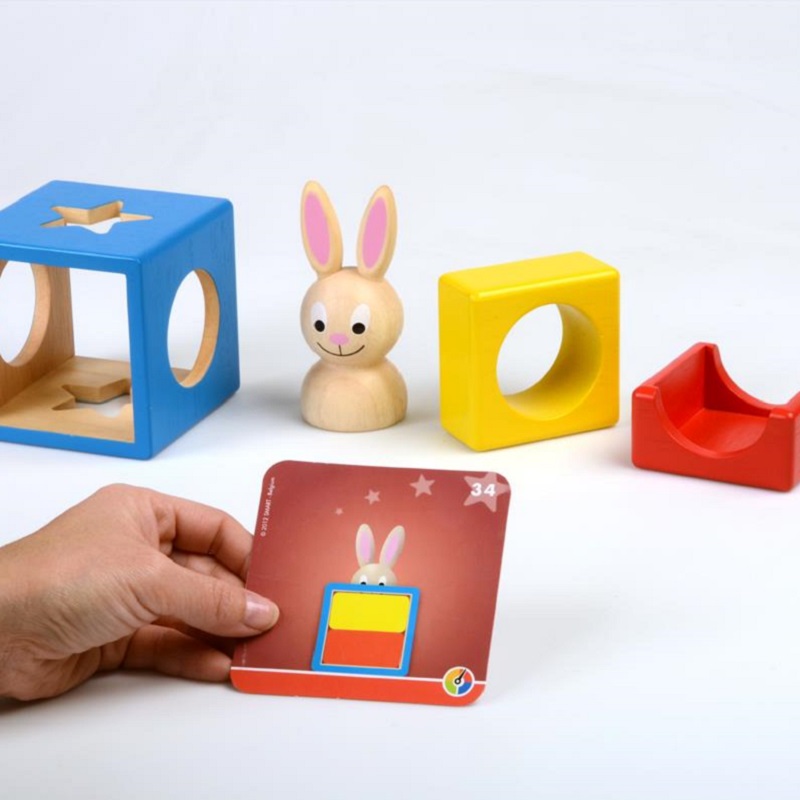 Jänku Peitus – loogikamäng väikelastele, mis arendab ruumilist mõtlemist ja keskendumist