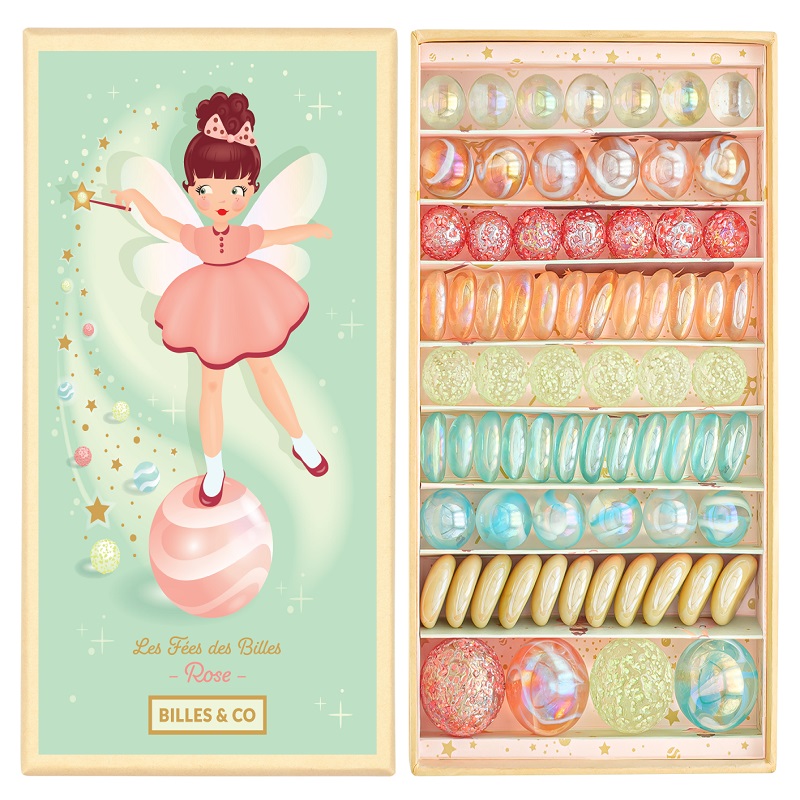 Pimedas helendavad klaaskuulid „Haldjas“ – 71 tk, käsitsi valmistatud.