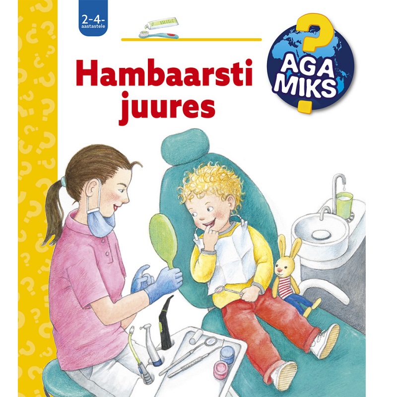 Klapiraamat „Hambaarsti Juures“ – hariv ja lapsesõbralik raamat hambaarsti teemal