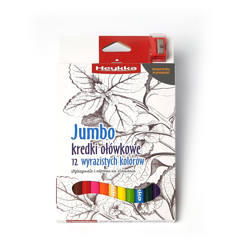 Kolmnurksed ja ergonoomilised värvipliiatsid teritajaga – ideaalsed eelkooli ja algklasside lastele.