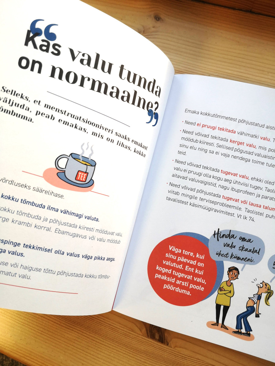 Raamat „Muretult Päevadest“ – praktiline ja humoorikas teejuht menstruatsiooni teemal