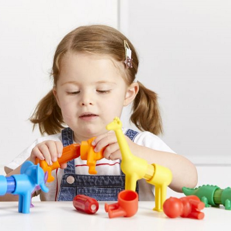 SmartMax magnetkonstruktor – safariloomade -esimene konstruktor lastele.