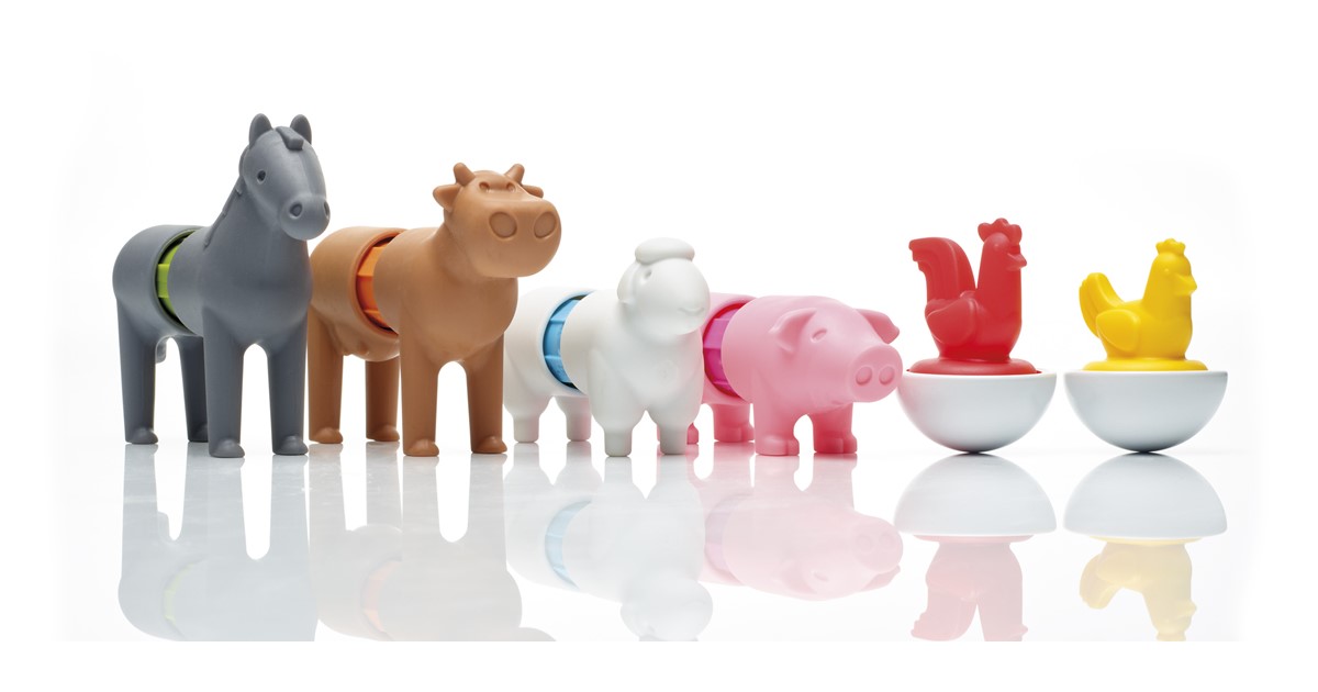 SmartMax magnetkonstruktor – taluloomade -esimene konstruktor lastele.